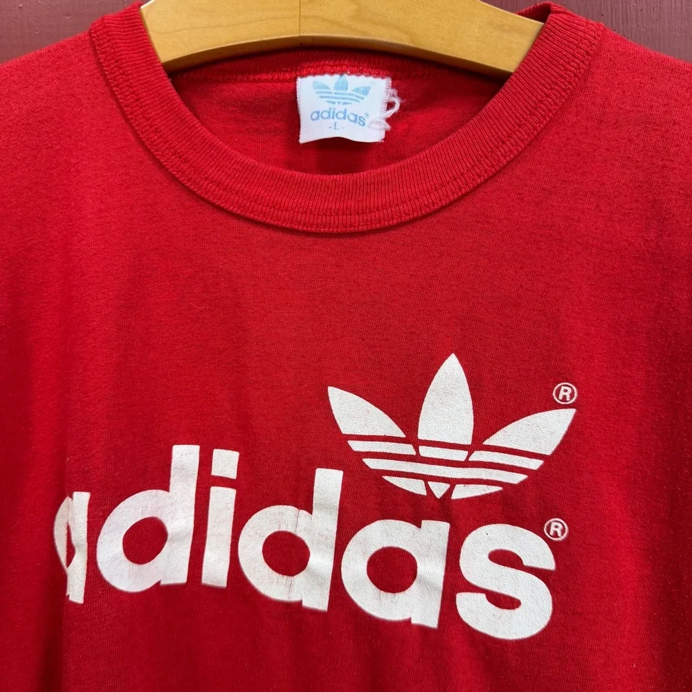 adidas stylish red